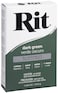Rit Dark Green Purpose Powder Dye 118 oz