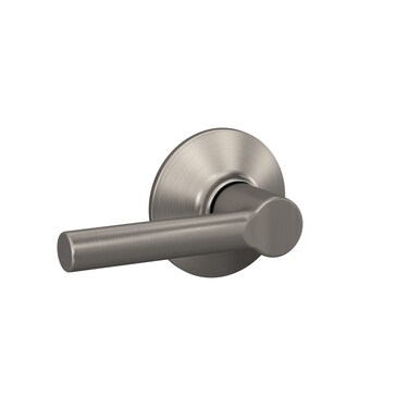 Schlage F10 BRW 619 Broadway Door Lever Hall  Closet Passage Lock Satin Nickel