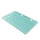 Eyelash Grafting Pallet Acrylic Lash Tile holder 715mm Scale Glue Cups Eyelash Extensions Storage Gasket Pads with Suction for Tweezers Blue
