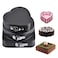 WarmHut Springform Pan Set 3 Pieces Cake Molds of Heart Round Square Cheesecake Pan 8910 inch