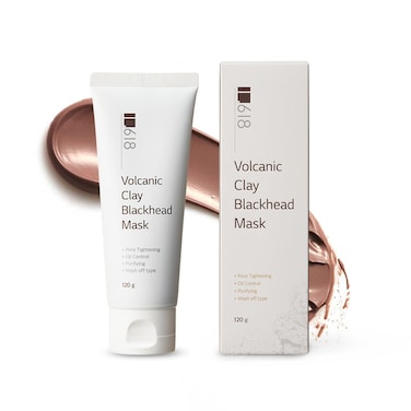 1618 Volcanic Clay Blackhead Removal Mask for Oily Skin  Pore Tightening Sebum Control Skin Soothing KBeauty Face Mask 423oz