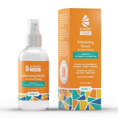 Face  Body Clearing Serum Level 14 Fl Oz For acne folliculitis aging skin ingrown hairs dark spots  mandelic acid