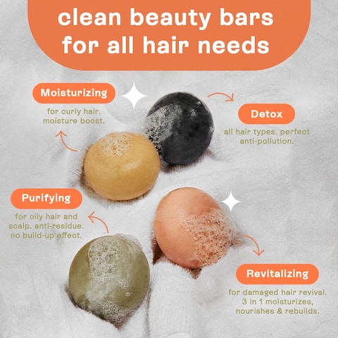 BOB BARS OVER BOTTLES Shampoo Bar  Nourishing Solid Shampoo  pH Balanced Shampoo Bar for Dry Hair  EcoFriendly Vegan Waterless Solid Shampoo