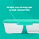 Sistema Nest It Meal Prep Food Storage Containers with Lids 3 Compartments 5Pack Teal