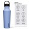 Corkcicle Sport Canteen Insulated Tumbler Periwinkle 20 oz  Reusable Water Bottle Keeps Beverages Cold for 25 Hours  Hot 12 Hours  Cupholder Friendly Tumbler with ScrewOn Cap