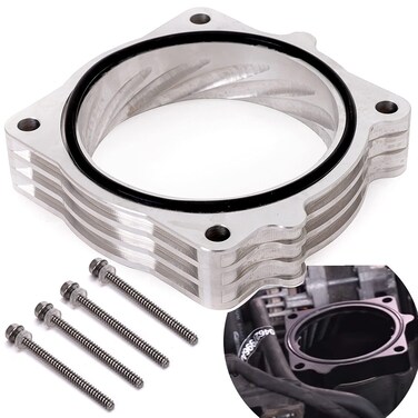RJSPHH Throttle Body Spacer For 20092018 Dodge RAM 1500 2500 3500 57l v8
