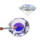 Nail Dappen Dish with Lid ForSewian Crystal Glass Nail Monomer Dampen Dish Holder for Nail Acrylic Liquid  Powder
