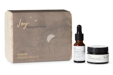 Evolve Organic Beauty  Radiance Heroes Natural Skincare Set  SmallBatch Vegan Clean Beauty