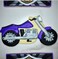 Ann Clark Cookie Cutters 3Piece Born to Ride Biker Cookie Cutter Set with Recipe Booklet Motorcycle Route Sign
