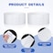 Maxcheck 300 Pieces Disposable Spa Facial Headbands Disposable Esthetic Wipe Sets Nonwoven Facial Wipes Square Aesthetic Wipe for Product Application