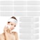 Maxcheck 300 Pieces Disposable Spa Facial Headbands Disposable Esthetic Wipe Sets Nonwoven Facial Wipes Square Aesthetic Wipe for Product Application