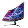Sceptre 32inch Curved Gaming Monitor Overdrive up to 240Hz DisplayPort 165Hz 144Hz HDMI AMD FreeSync Buildin Speakers Machine Black C325B185RD