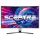 Sceptre 32inch Curved Gaming Monitor Overdrive up to 240Hz DisplayPort 165Hz 144Hz HDMI AMD FreeSync Buildin Speakers Machine Black C325B185RD