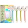 LEPGIFE U Shaped Kids Toothbrush 4 Pack UType Whole Mouth Toothbrush for Kids Age 610