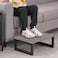 Snughome Wooden Step Stools for Adults Kids Solid Portable Wooden Bedside Step Stool Adults Hold Up to 350 lb One Step Foot Stool for Kitchen Bedroom Living Room Bathroom  SelfAssemblyGrey