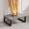 Snughome Wooden Step Stools for Adults Kids Solid Portable Wooden Bedside Step Stool Adults Hold Up to 350 lb One Step Foot Stool for Kitchen Bedroom Living Room Bathroom  SelfAssemblyGrey