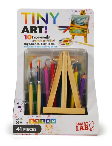 SmartLab Toys Tiny Art  10 Enormously Artistic Activities Big Science Tiny Tools Multi