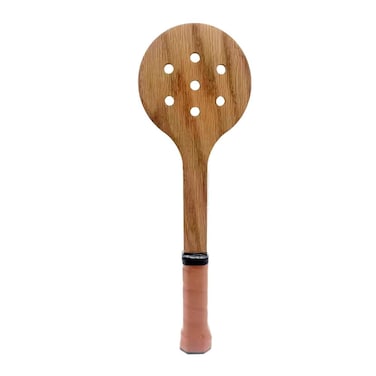 Gloperti Wooden Spoon Tennis Padel Racket for Home Tennis Pointer Drill Training