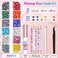 Face Makeup Glue Gum Spirit Adhesive with 3600Pcs Face Gems Eyes Jewels for Cosplay Costume Cosmetic Glue Face Glue for Body Rhinestone Eye Glitter Fake Hair Wig Mustache Halloween SFX Makeup