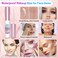 Face Makeup Glue Gum Spirit Adhesive with 3600Pcs Face Gems Eyes Jewels for Cosplay Costume Cosmetic Glue Face Glue for Body Rhinestone Eye Glitter Fake Hair Wig Mustache Halloween SFX Makeup