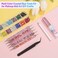 Face Makeup Glue Gum Spirit Adhesive with 3600Pcs Face Gems Eyes Jewels for Cosplay Costume Cosmetic Glue Face Glue for Body Rhinestone Eye Glitter Fake Hair Wig Mustache Halloween SFX Makeup