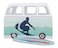 Role Play Kids Deluxe Surfing Camper Playhouse Play Set Premium Indoor  Outdoor Surf Van Play Tent 100 Cotton Canvas Durable Steel Frame Encourages Imagination  Creativity Ages 3