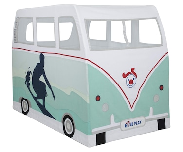 Role Play Kids Deluxe Surfing Camper Playhouse Play Set Premium Indoor  Outdoor Surf Van Play Tent 100 Cotton Canvas Durable Steel Frame Encourages Imagination  Creativity Ages 3