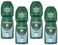 Mitchum Invisible AntiPerspirant  Deodorant RollOn Unscented 34 oz Pack of 4