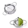 Stainless Steel Dumpling Maker Empanada Press Ravioli Maker Mini Pie Maker Wonton Wrappers Mold Multifunctional Kitchen Accessories Set of 2pcs 2 Sizes