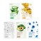 EUNYUL PACK OF 50 Natural Sheet Mask Pack 5 types x 10 setAloe Collagen Pearl Hyaluron Avocado