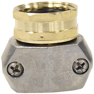 Gilmour 34 in BrassZinc Threaded Female Clamp Coupling