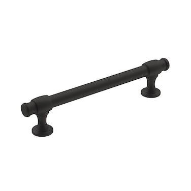Amerock  Cabinet Pull  Matte Black  5116 inch 128 mm CentertoCenter  Winsome  1 Pack  Drawer Pull  Cabinet Handle  Cabinet Hardware