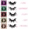 Mink Lashes Bulk Ninglash 10 Pack False Eyelashes 1822MM Real Mink EyeLashes Thick HandMade Full Strip Lashes Cruelty Free Fluffy Lash 5D Mink Lashes Wholesale