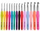 Mdoker Extra Long Crochet Hooks Size225mm10mm Ergonomic Grip Soft Handles for Handmade DIY Crocheting Crochet Hook Needles for Arthritic Hands