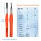 Mdoker Extra Long Crochet Hooks Size225mm10mm Ergonomic Grip Soft Handles for Handmade DIY Crocheting Crochet Hook Needles for Arthritic Hands