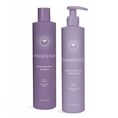 Innersense Organic Beauty  Natural Bright  Balanced Purple Toning Shampoo  Conditioner Value Duo  NonToxic CrueltyFree Haircare 10 fl oz  295 ml
