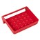 Hutzler Draining Soap and Sponge Tray Red 525 x 4