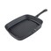 Potted Pans Square Cast Iron Skillet  94inch PreSeasoned Cast Iron Griddle Cooking Pan Camping Skillet Iron Pan