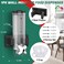 Cereal Dispenser Food Dispenser Wall Mounted Grain Dispenser Storage Containers with Cup Single Control Candy Dispenser for Storing Snack Nut Coffee Beans Kitchen Dry Cereal Dispenser Black 15 L