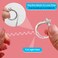 Haiou Ring Size Adjusters 12 Pcs Ring Sizer Ring Spacers 6 Sizes for Different Band Widths Invisible Ring Adjuster For Women And Men