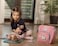 HappyVk Pink Baby Doll Diaper Bag with Doll Changing Pad Handbag for Girls  Unicorn