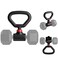 Jayflex Hyperbell Rotating Kettlebell Grip for Dumbbells  Adjustable Weight Dumbbell Grips for Work from Home Fitness  100 lb Capacity Converter for Kettlebells and Home Workouts