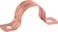 HoldRite 1 Inch Copper 2Hole Strap 5 Pack Pipe Support CPS0100Z5