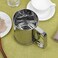 Stainless Steel Handheld Flour Sifter with Handle Squeeze Metal Fine Mesh Sieve for BakingBaking Stainless Steel 3 Cup Double Layers Sieve with Hand Press Design