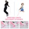 Jump Rope Wastou Digital Weight Calories Time Setting Jump Rope with Counter for Indoor and Outdoor Exercise Adjustable Skipping Rope Workout for MenWomenKids Girls Pink