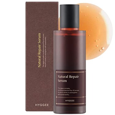 HYGGEE Natural Repair Serum  Hydrating  Nourishing Face Serum with Ginseng Extract  Antioxidant  Rejuvenating  Highly Concentrated Formula for Night Treatment  Skin Irritation Free 405 floz
