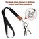 XCHIN Lanyard Lanyards for Keys Black Keychain Long Lanyard for Women Men Cute Neck Lanyard for ID Badges Wallet