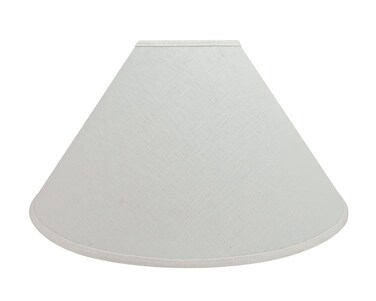 Aspen Creative 32591A Transitional Hardback Empire Shaped Spider Construction Lamp Shade Off White 23 Wide 7 x 23 x 14