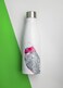 Maxwell  Williams Marini Ferlazzo Insulated Water Bottle with Galah Design Double Wall Stainless Steel White 500 ml