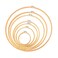 Healifty 6pcs Embroidery Hoops Wooden Cross Stitch Hoop Rings Embroidery Circle Set for Art Craft Sewing